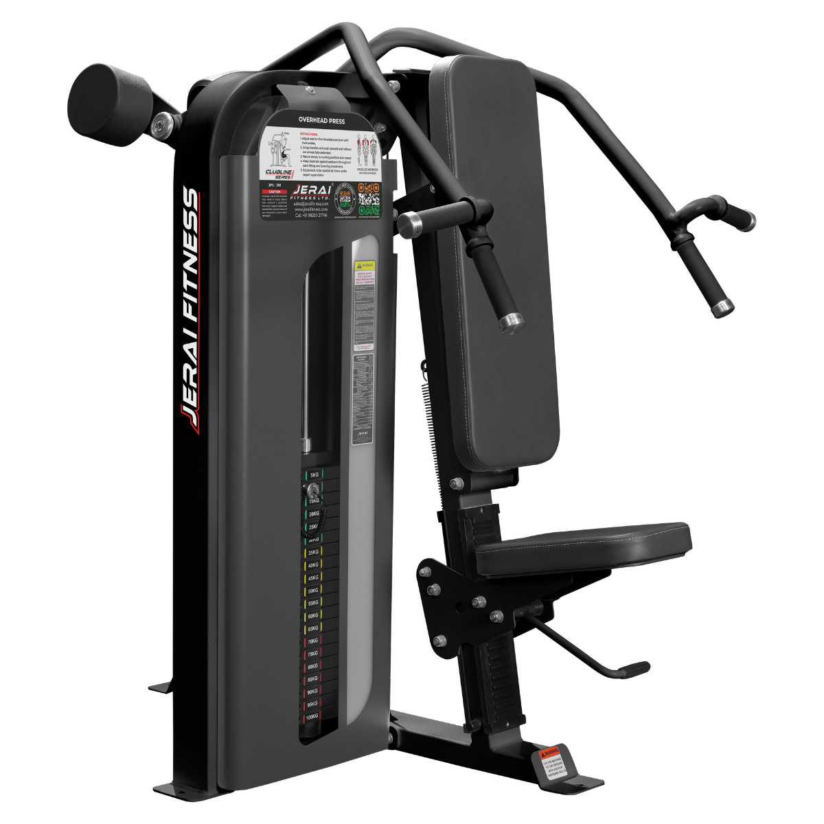 Jerai-Club-Line-Plus-Shoulder-Press Jerai Fitness Club Line Plus Overhead Press - Slika 1